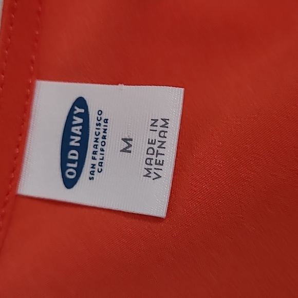 Old Navy Orange Floral Dress, Medium, 20 ptp - Picture 7 of 8